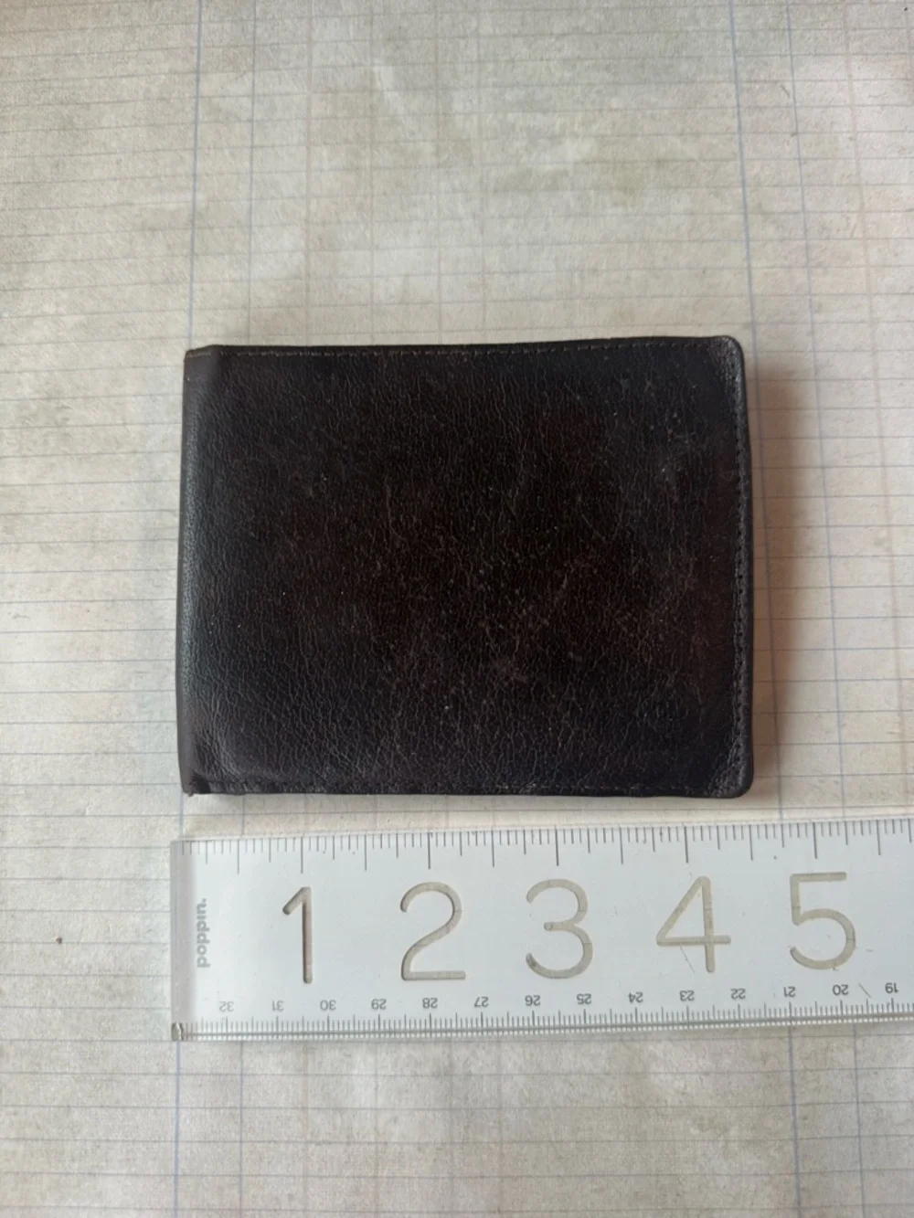 Dior Leather Bifold Wallet